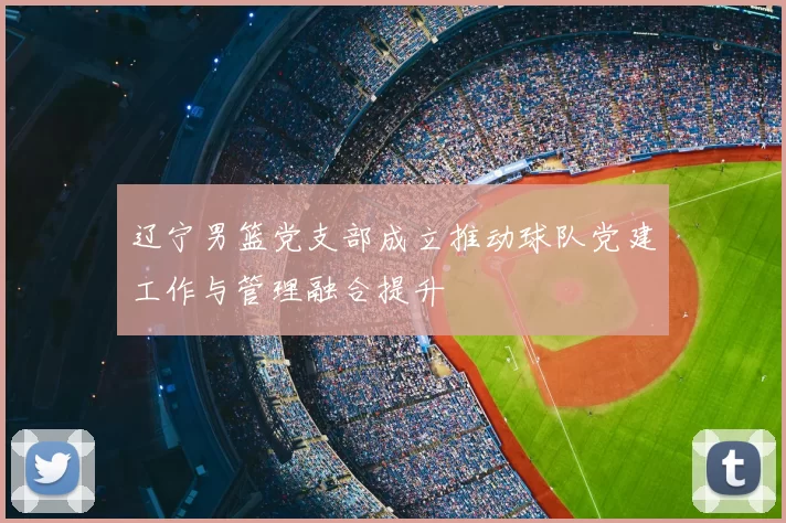 辽宁男篮党支部成立推动球队党建工作与管理融合提升